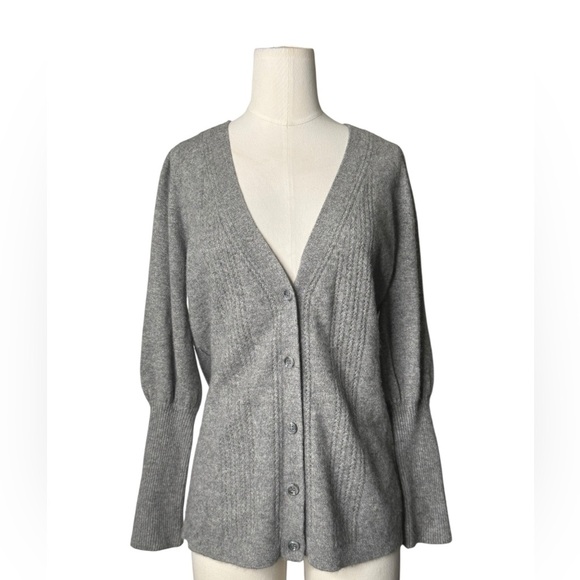 ROBERT RODRIGUEZ | 100% Cashmere Button Down Sweater - Picture 3 of 7